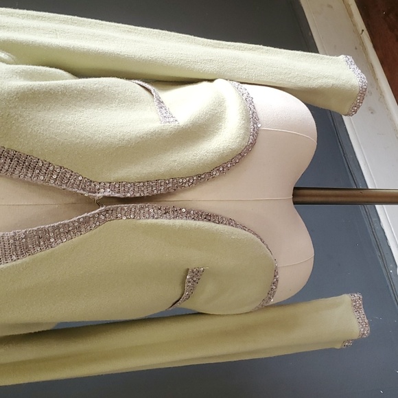 Michelle Nicole green cardigan sweater size M - Picture 4 of 12